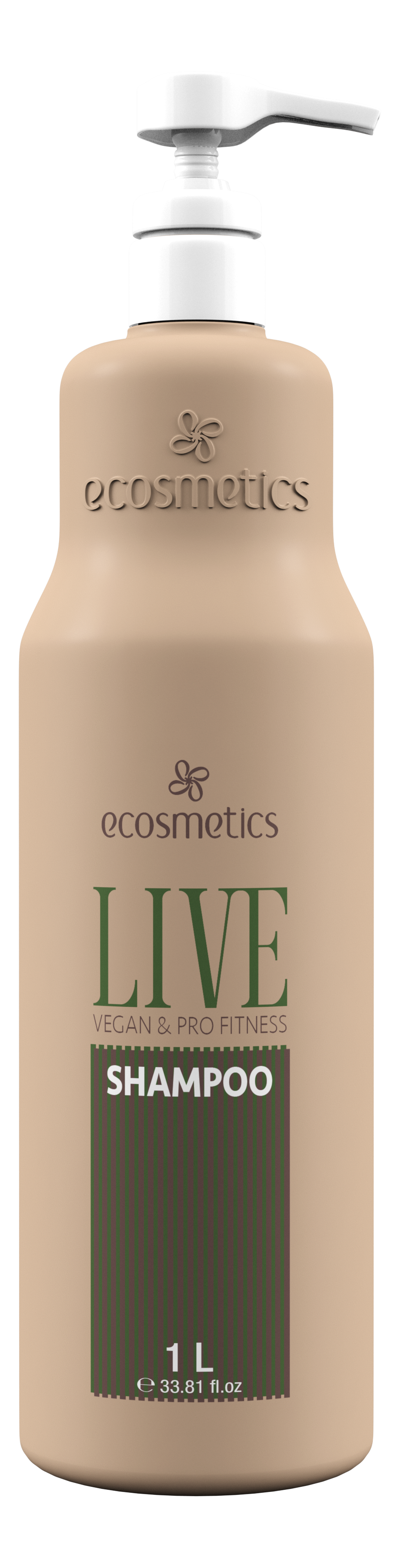 SHAMPOO LIVE VEGAN (1L, 500ML AND 250ML)